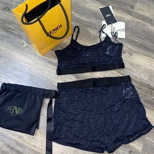 Authentic Fendi tulle set